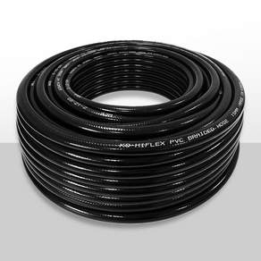 BK 흑편사호스 물호스 16mmX50M 검정 내압 호수 농업용, 1개