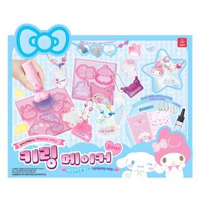오로라월드 산리오 레진아트 프리티 키링 메이커, 혼합색상, 1개