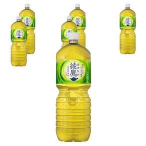 아야타카 녹차, 6개, 2L