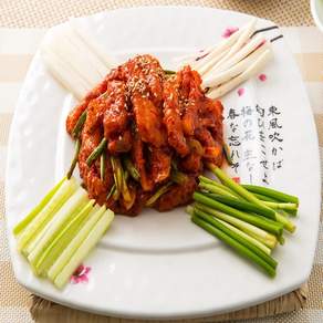 새콤달콤 입맛살리는 도라지 홍어회무침 1kg 홍어무침, 1개