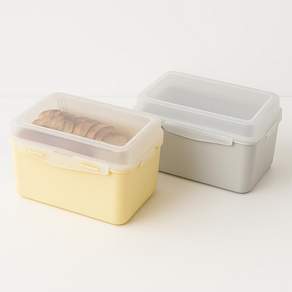 코이드림 강력한 밀폐 간식 식빵보관함, 1개, 화이트