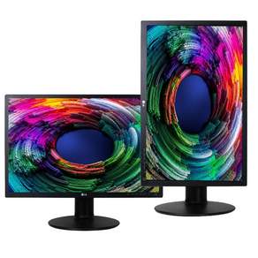 LG전자 24MB35PH IPS 광시야각 FHD HDMI 피벗 높낮이 사무 업무용 24인치 중고, 60.4cm