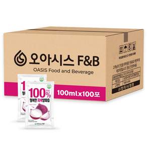 오아시스 국내산 자색양파즙, 100개, 100ml