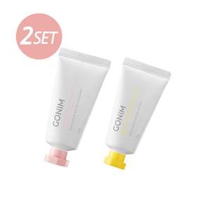 [2개 묶음] 고님 모이스처라이징 센티드 핸드크림 2종, 백합향/과일앤꽃향, 2개, 30g