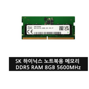 SK하이닉스 노트북용 램 DDR5-5600 8G, 1개