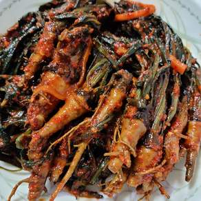 쌉싸름하고 덜달게 만든 여수전통 햇 고들빼기김치 HACCP인증 국산 재료 1kg, 1개