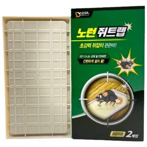 노런 쥐트랩 쥐끈끈이 쥐덫 쥐약 쥐잡이 쥐본드, 120개입, 12개