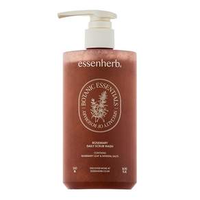 에센허브 로즈마리 데일리 스크럽 워시, 1개, 500ml