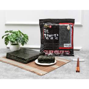 김밥김 두번 구운 오돌이 김밥용김 100매, 230g, 1개