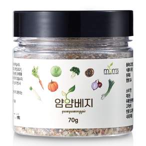 얌얌베지 8가지 건조 야채믹스 온가족 국 반찬 찌개 볶음밥 유아식용, 1개, 70g