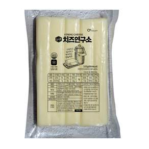 노랑 치즈 연구소 모짜렐라 치즈 구워먹는 스트링 치즈 320g, 3개