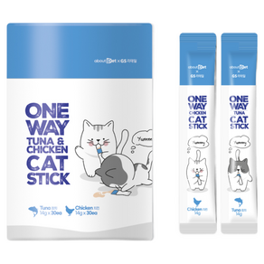 근본 짜먹는고양이간식 14g 60p (참치30p+치킨30p), 참치 치킨, 60개