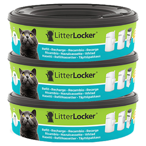 리터락커 전용 에어씰 봉투 비닐 리필 고양이 화장실, 3개