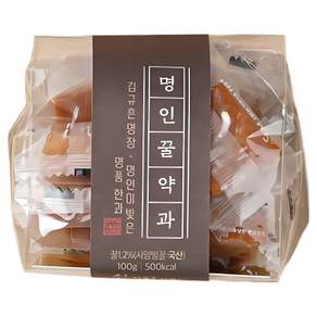 김규흔 한과 명인꿀약과(띠지형) 100g, 1개