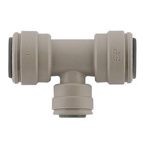 와이넷 정수기부속 변환피팅 10-6-10mm T형피팅, 1개