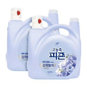 피죤 강력탈취 섬유유연제 오션 후레쉬 본품, 6L, 2개