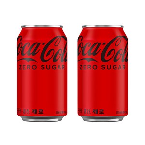 코크제로 코카콜라 제로 캔, 355ml, 24개