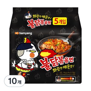 삼양 불닭볶음면 140g, 10개