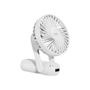 컴프라이프 휴대용 보조배터리 선풍기, CPL190HFW, 화이트