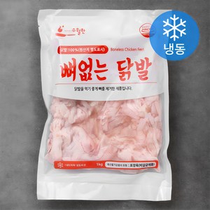 수월한 핀란드산 뼈없는 닭발 (냉동), 1kg, 1개