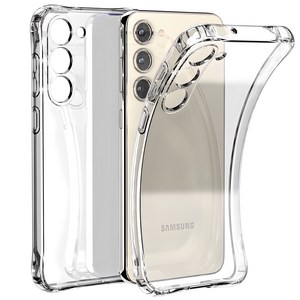 누아트 프로스트 풀 범퍼 투명 젤리 휴대폰 케이스 2p