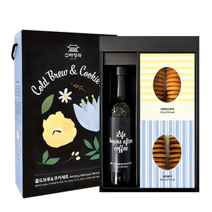 신라명과 콜드브루 쿠키세트, 1개, 콜드브루375ml+모카쿠키110g+시트러스 쿠키120g