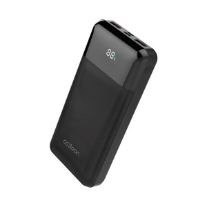 쿨린 고속충전 대용량 보조배터리 20000mAh 22.5W CL322, 블랙, CL-322