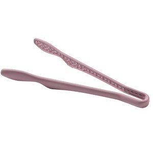 키친팩토리 파스텔 실리콘 프리미엄 집게, 핑크, 1개