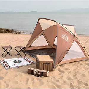 아웃도어 포레스트 그랩앤고 7종 캠핑 피크닉 세트 박스, 혼합색상, 1세트, 1단