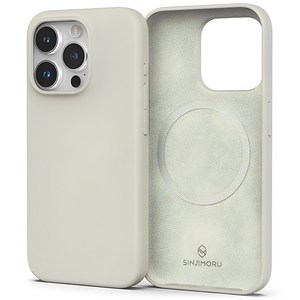 신지모루 맥세이프 소프트그립 실리콘 컬러 휴대폰 케이스