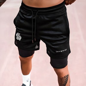 투인원 남자 레깅스 반바지 헬스복 운동복 짐웨어 러닝 운동 헬스반바지