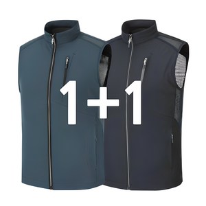 [조끼 1+1] 남자 스판 등산 조끼 RB1 등산복 작업복 망사 조끼