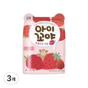 아이꼬야 동결건조 과일칩, 12g, 3개