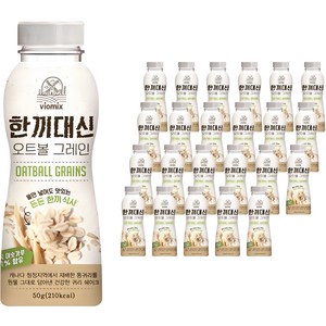 바이오믹스 한끼대신 오트볼 그레인, 50g, 24개