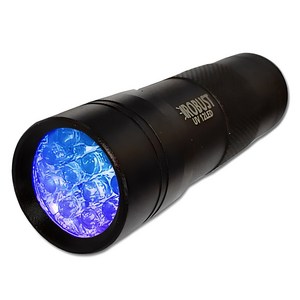 로버스트 블랙라이트 자외선램프 손전등 UV 12LED, 1개