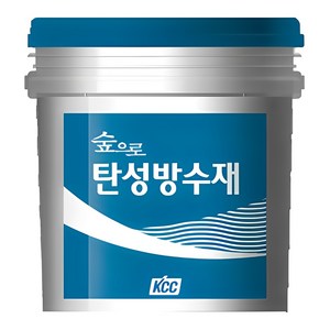 KCC숲으로 탄성방수재, 회색, 4kg, 1개