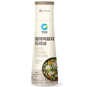 청정원 참깨흑임자 드레싱, 300g, 1개