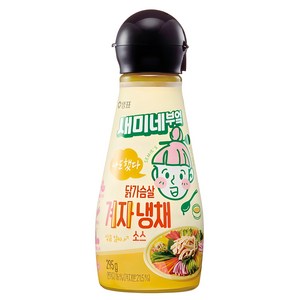 새미네부엌 닭가슴살 겨자냉채 소스, 295g, 1개