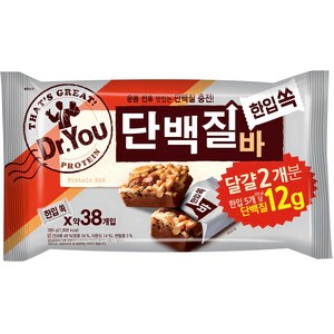 닥터유 한입쏙 단백질바, 380g, 1개