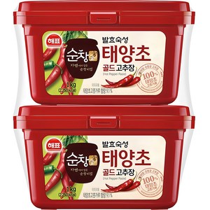 순창궁 태양초 골드 고추장, 1kg, 2개