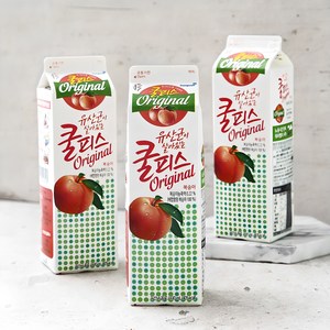 소와나무 쿨피스 복숭아, 930ml, 3개