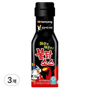 불닭 소스, 200g, 3개