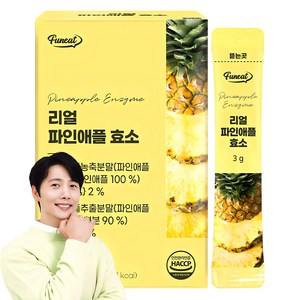 퍼니트 리얼 파인애플 효소 30p, 90g, 1개