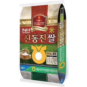 농협 2024년산 햅쌀 신동진쌀 백미, 상등급, 10kg, 1개