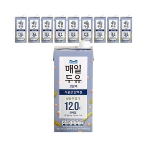 매일두유 식물성 단백질 고단백, 950ml, 10개