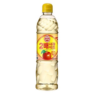 오뚜기 2배 사과식초, 900ml, 1개