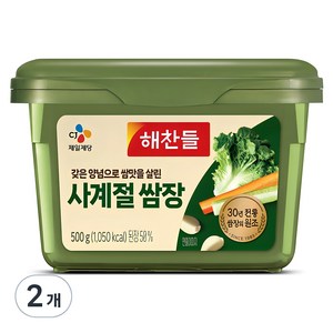 사계절 쌈장, 500g, 2개