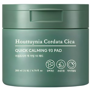 토니모리 어성초시카 퀵 카밍 토너 패드 200ml, 70개입, 1개