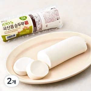 곰곰 100% 국산콩 순두부, 400g, 2개