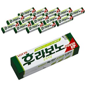 롯데웰푸드 후라보노 껌 오리지날 9p, 26g, 15개